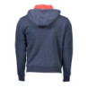 SWEAT-SHIRT HOMME US POLO BLEU AVEC ZIP
