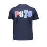 T-SHIRT MANCHES COURTES HOMME PLEIN SPORT BLEU