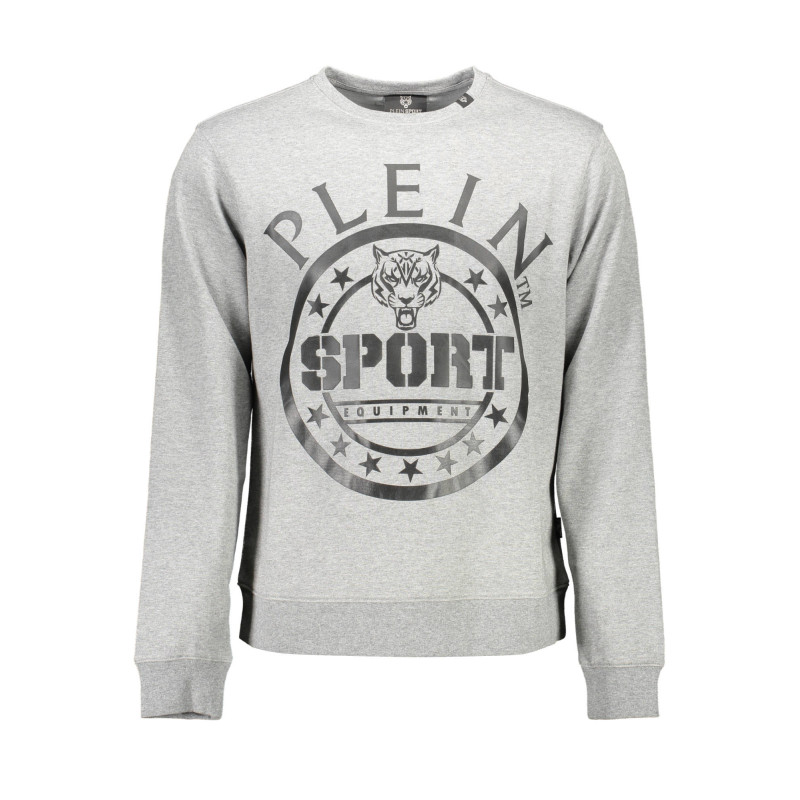 SWEAT PLEIN SPORT SANS ZIP HOMME GRIS