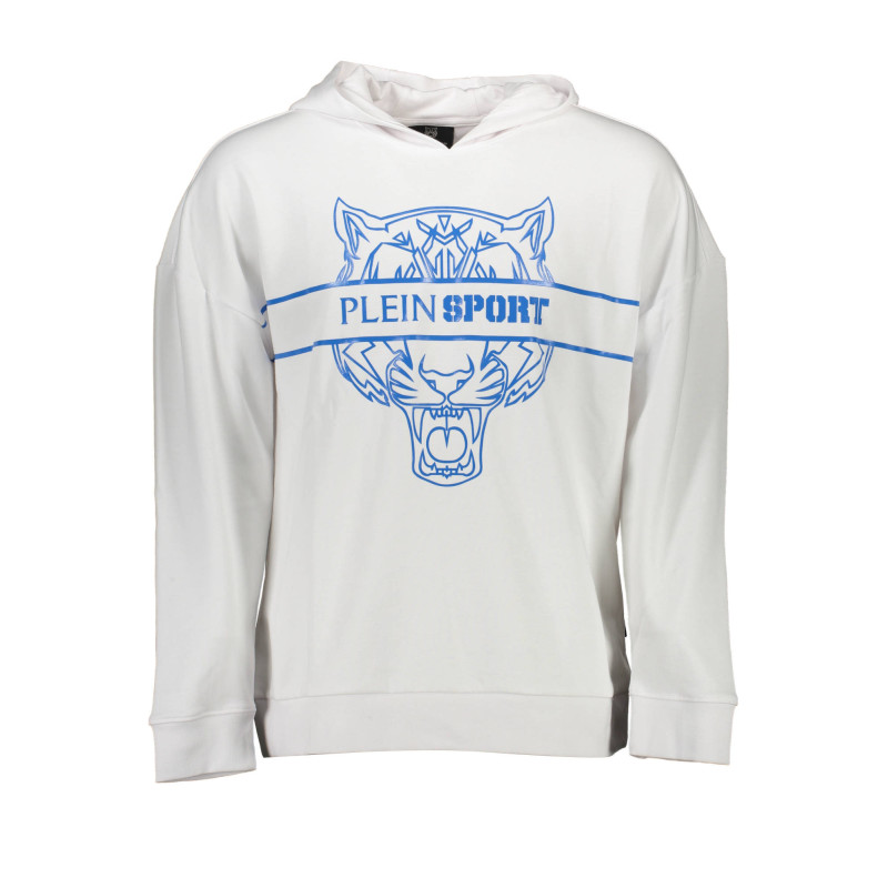 SWEAT PLEIN SPORT SANS ZIP HOMME BLANC