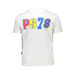 T-SHIRT MANCHES COURTES HOMME PLEIN SPORT BLANC