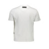 T-SHIRT MANCHES COURTES HOMME PLEIN SPORT BLANC