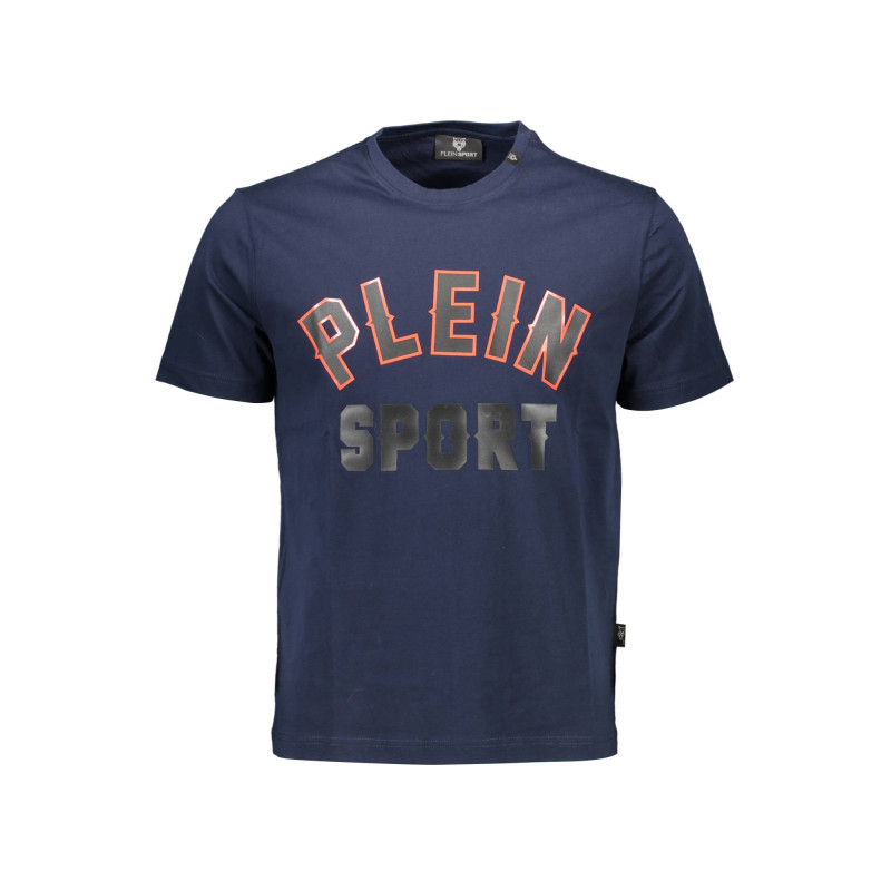 T-SHIRT MANCHES COURTES HOMME PLEIN SPORT BLEU