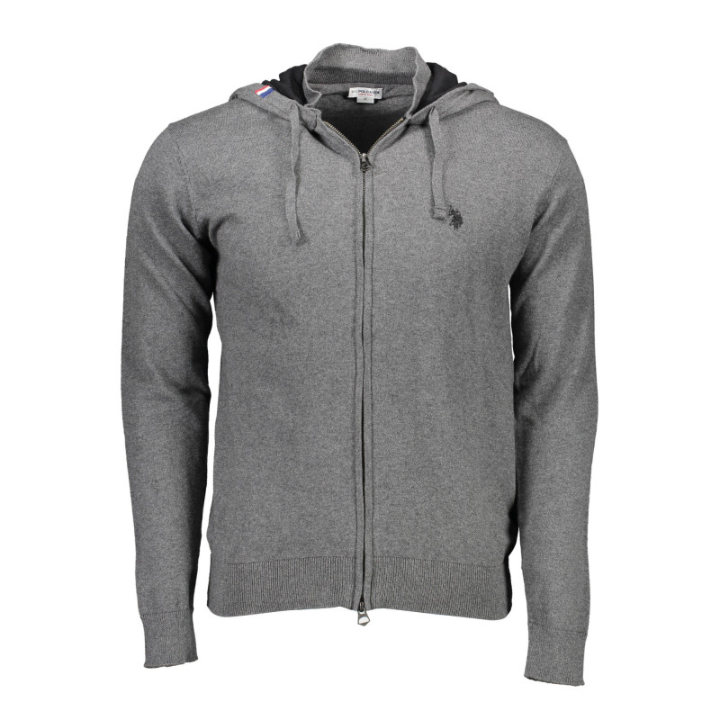 CARDIGAN US POLO HOMME GRIS