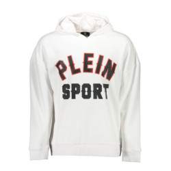 SWEAT PLEIN SPORT SANS ZIP HOMME BLANC