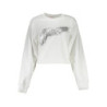 GUESS JEANS SWEAT-SHIRT SANS ZIP FEMME BLANC