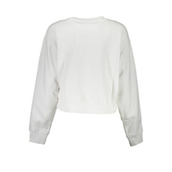 GUESS JEANS SWEATSHIRT WITHOUT ZIP WOMAN WHITE