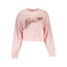 GUESS JEANS SWEAT SANS ZIP HOMME ROSE
