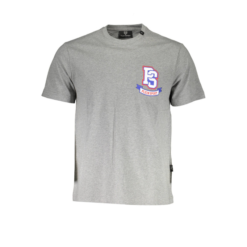 T-SHIRT MANCHES COURTES HOMME PLEIN SPORT GRIS