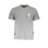 PLEIN SPORT MEN'S SHORT SLEEVE T-SHIRT GRAY