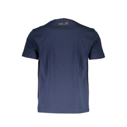 PLEIN SPORT MEN'S SHORT SLEEVE T-SHIRT BLUE