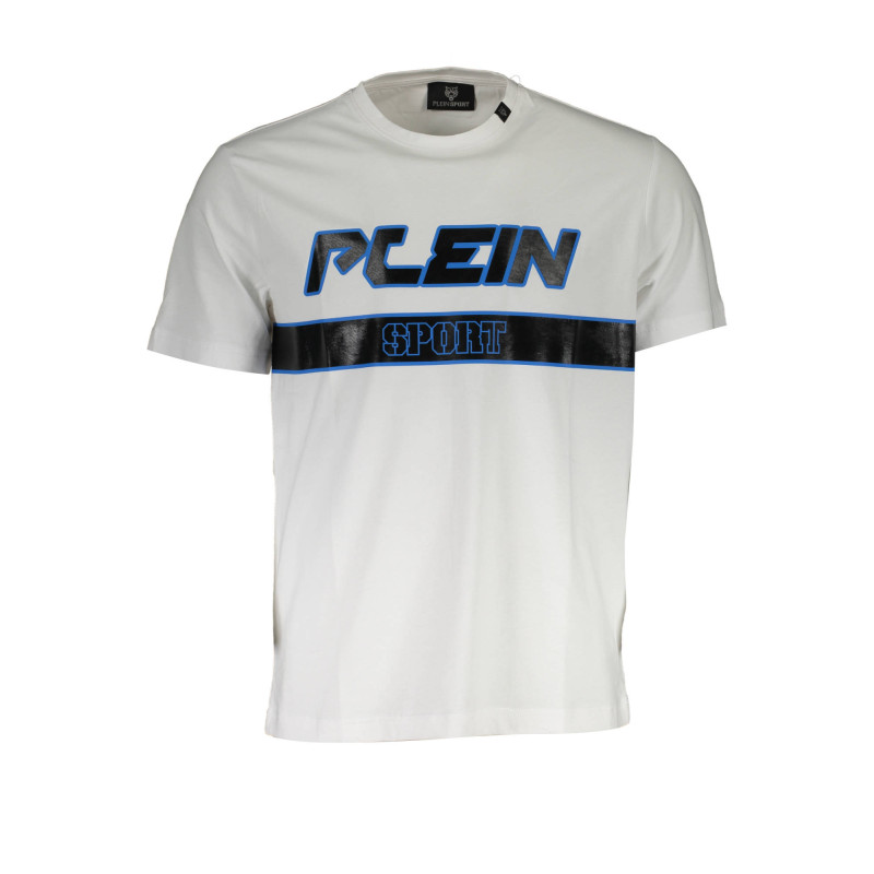 T-SHIRT MANCHES COURTES HOMME PLEIN SPORT BLANC