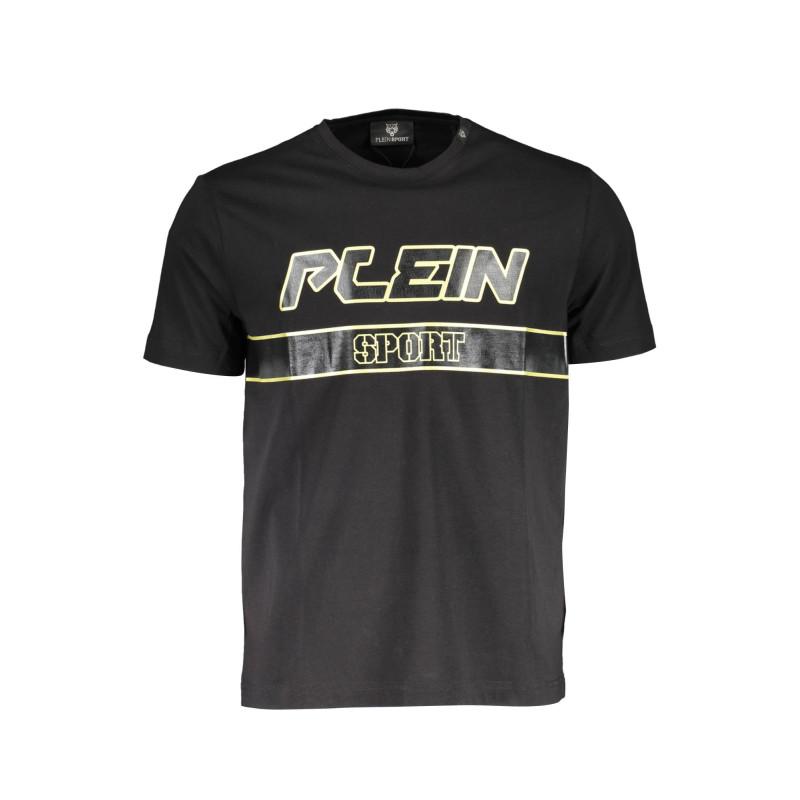T-SHIRT MANCHES COURTES HOMME PLEIN SPORT NOIR