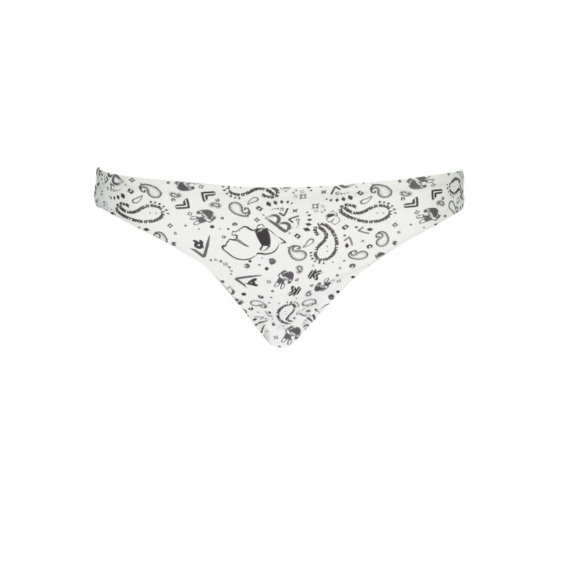 KARL LAGERFELD MAILLOT DE BAIN PARTIE SOUS FEMME BLANCHE