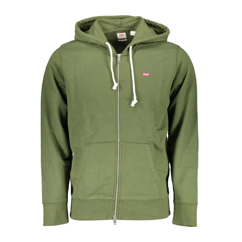 LEVI'S GREEN MAN SWEATSHIRT WITH ZIP