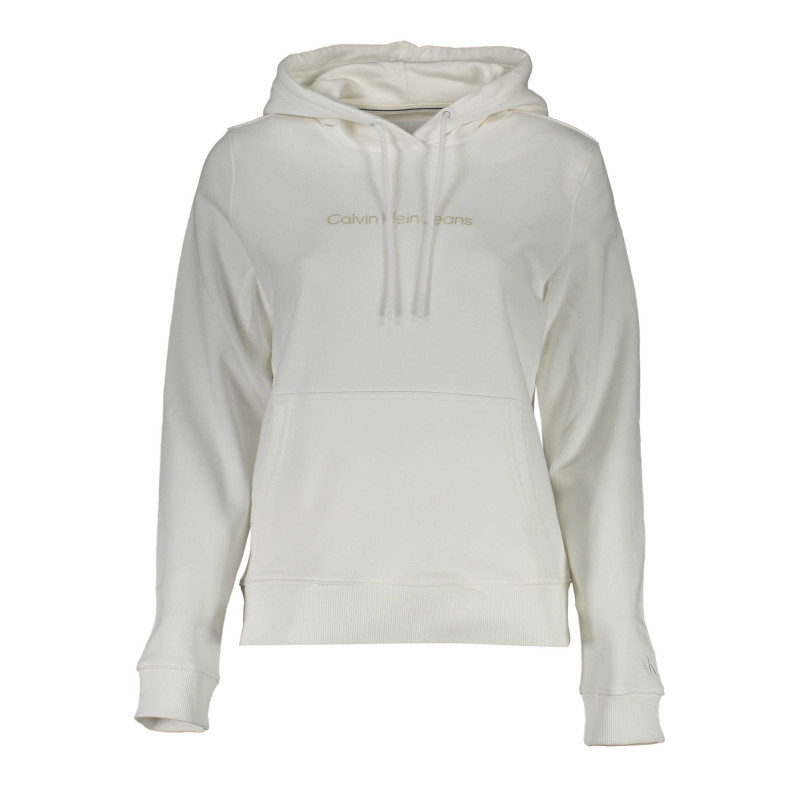 CALVIN KLEIN SWEAT SANS ZIP FEMME BLANC