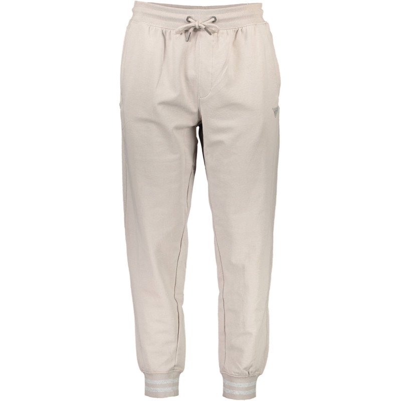 GUESS JEANS MEN'S BEIGE TROUSERS