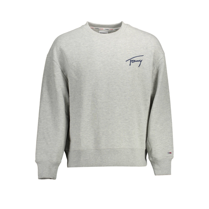 TOMMY HILFIGER SWEAT SANS ZIP HOMME GRIS