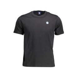 T-SHIRT HOMME NORTH SAILS NOIR MANCHES COURTES