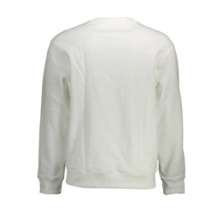 CALVIN KLEIN SWEAT SANS ZIP HOMME BLANC