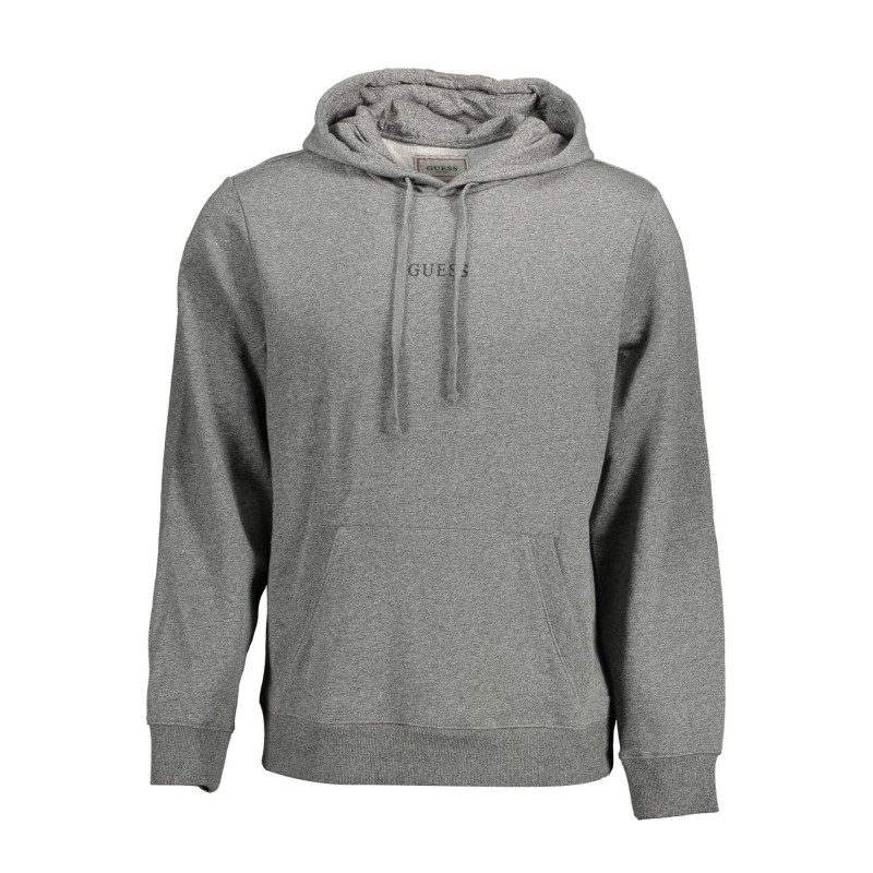 GUESS JEANS SWEAT-SHIRT SANS ZIP HOMME GRIS