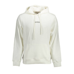 GUESS JEANS SWEAT-SHIRT SANS ZIP HOMME BLANC