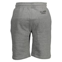 PANTALON BERMUDA HOMME CAVALLI CLASS GRIS