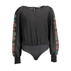 DESIGUAL BODY LONG SLEEVES WOMAN BLACK