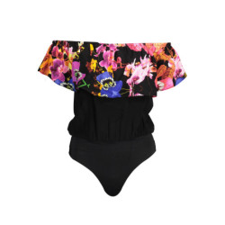 DESIGUAL CORPS SANS MANCHES FEMME NOIR