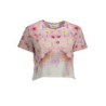 DESIGUAL T-SHIRT MANCHES COURTES FEMME ROSE