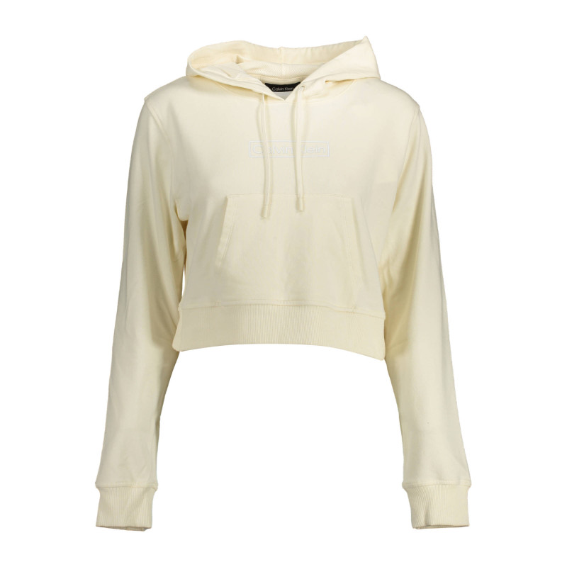 CALVIN KLEIN SWEAT SANS ZIP FEMME BLANC