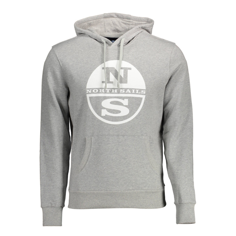 NORTH SAILS SWEATSHIRT WITHOUT ZIP MAN GRAY
