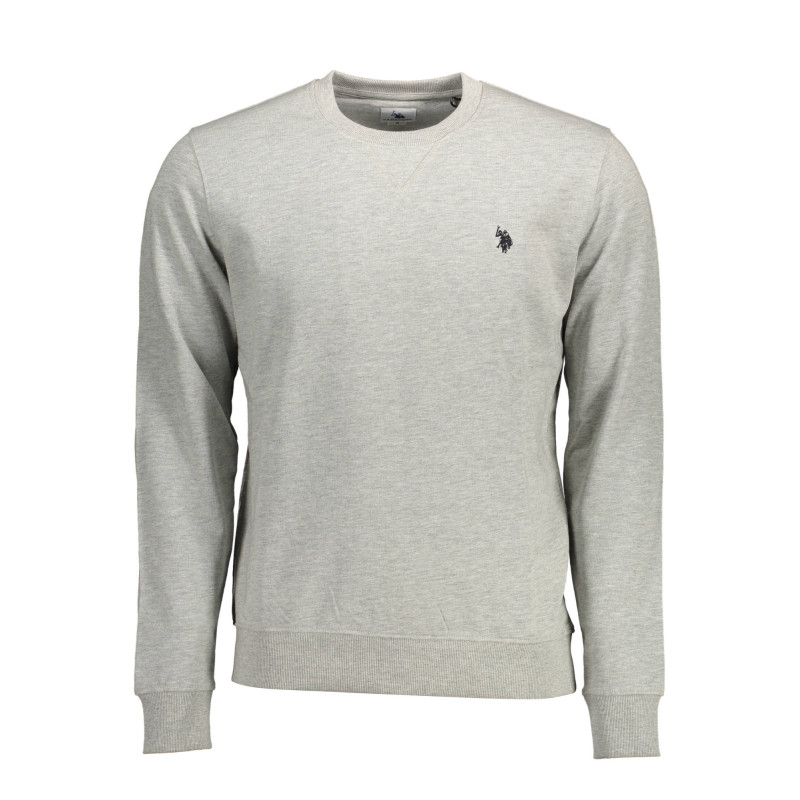 SWEAT-SHIRT US POLO SANS ZIP HOMME GRIS