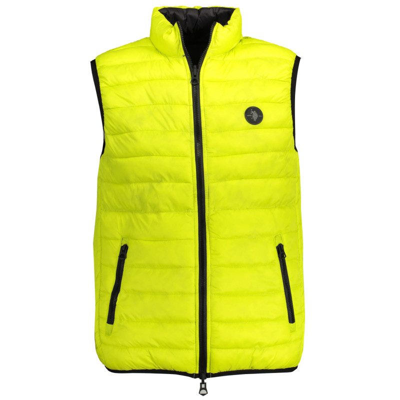 POLO HOMME SANS MANCHES JAUNE US
