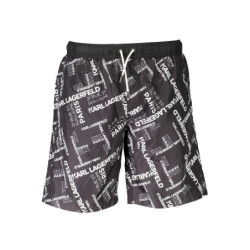 KARL LAGERFELD BEACHWEAR PIÈCES DE COSTUME SOUS L'HOMME NOIR