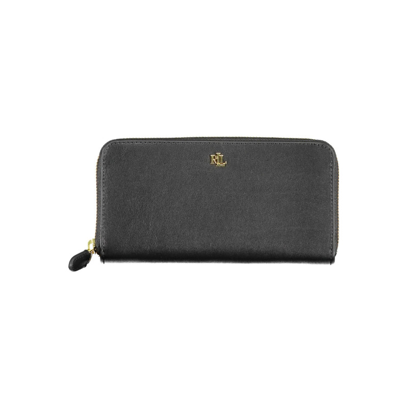PORTEFEUILLE FEMME NOIR RALPH LAUREN