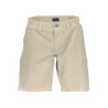 GANT MEN'S BEIGE BERMUDA TROUSERS