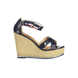 US POLO ASSN. CHAUSSURES SANDALES FEMME BLEU
