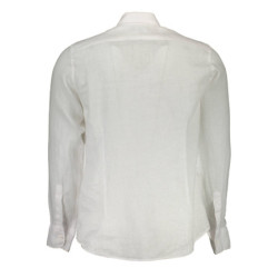 LA MARTINA MEN'S WHITE LONG SLEEVE SHIRT