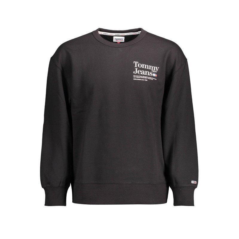 TOMMY HILFIGER SWEAT SANS ZIP HOMME NOIR