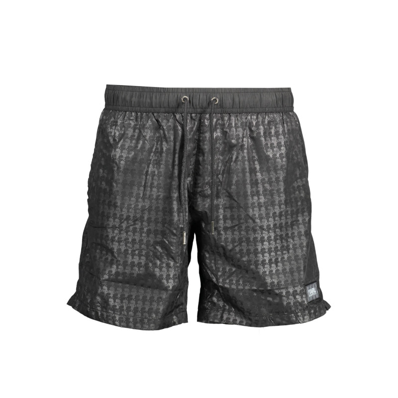 KARL LAGERFELD BEACHWEAR PIÈCES DE COSTUME SOUS L'HOMME NOIR
