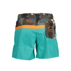 KARL LAGERFELD BEACHWEAR SWIMSUIT PARTS UNDER MAN GREEN