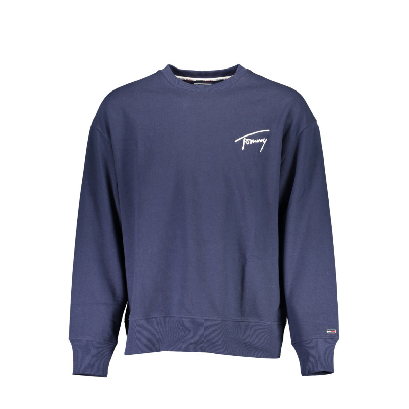 TOMMY HILFIGER SWEAT SANS ZIP HOMME BLEU