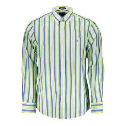 GANT CHEMISE HOMME JAUNE À MANCHES LONGUES