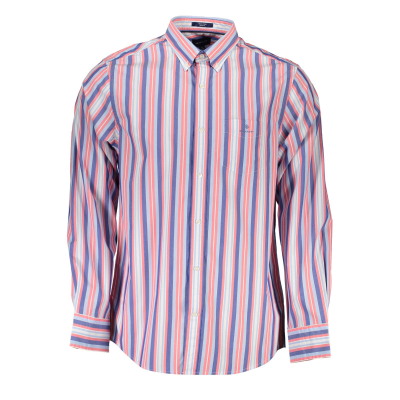 GANT MEN'S LONG SLEEVE PINK SHIRT