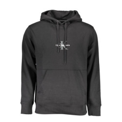CALVIN KLEIN SWEAT SANS ZIP HOMME NOIR