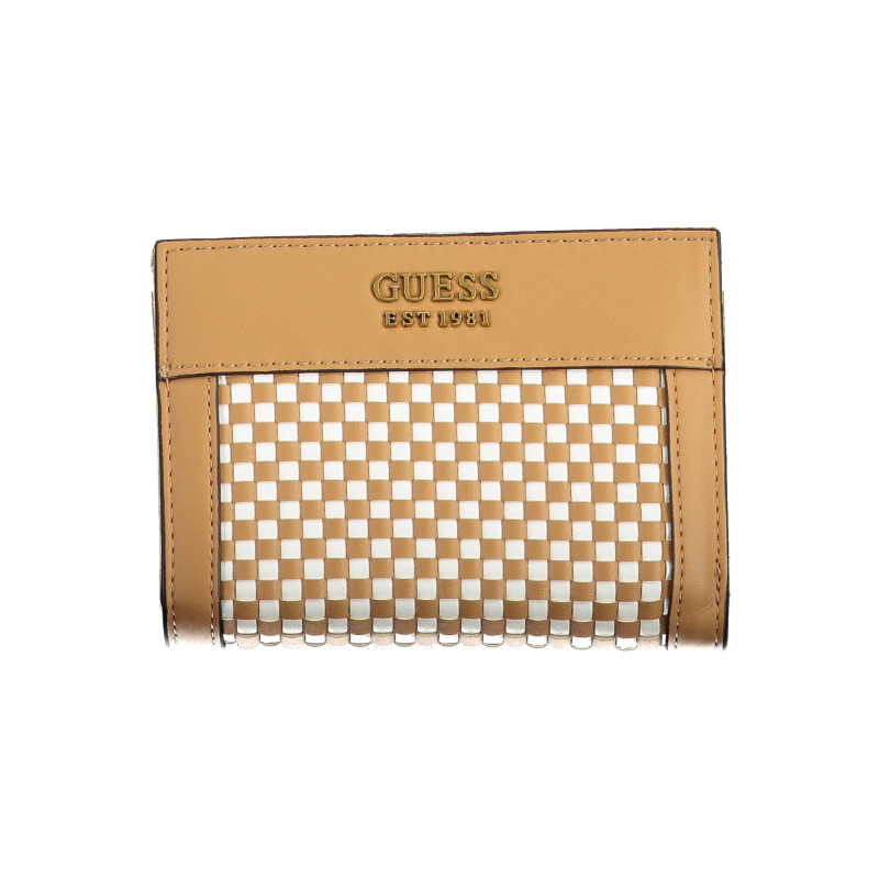 GUESS JEANS PORTEFEUILLE FEMME MARRON