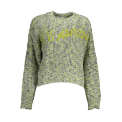 PULL FEMME DESIGUAL VERT