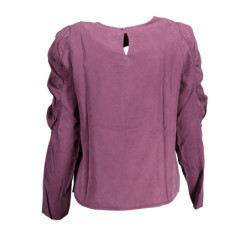 DESIGUAL CHEMISE MANCHES LONGUES VIOLET FEMME
