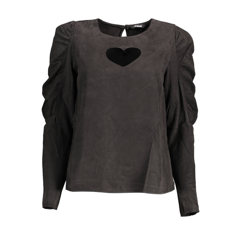 DESIGUAL CHEMISE À MANCHES LONGUES FEMME NOIR